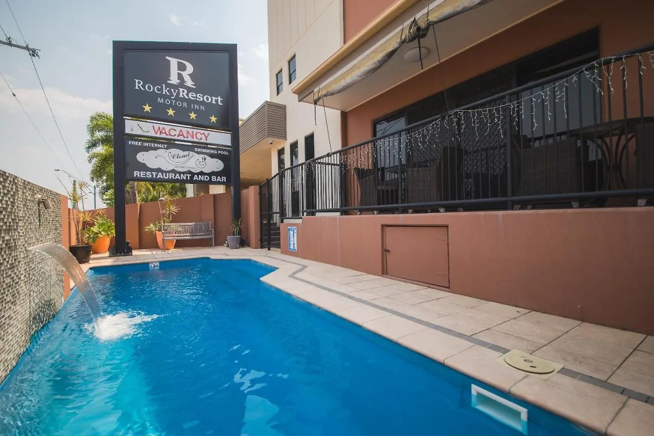 Rocky Resort Motor Inn location